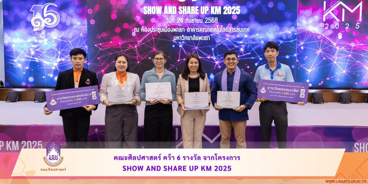 School of Liberal Arts Wins Six Awards at Show and Share UP KM 2025